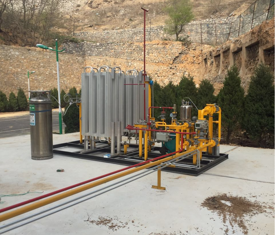 LNG dewar small gasification station